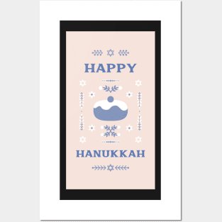 Happy Hanukkah Prints, Stickers & Magnets 7 Posters and Art